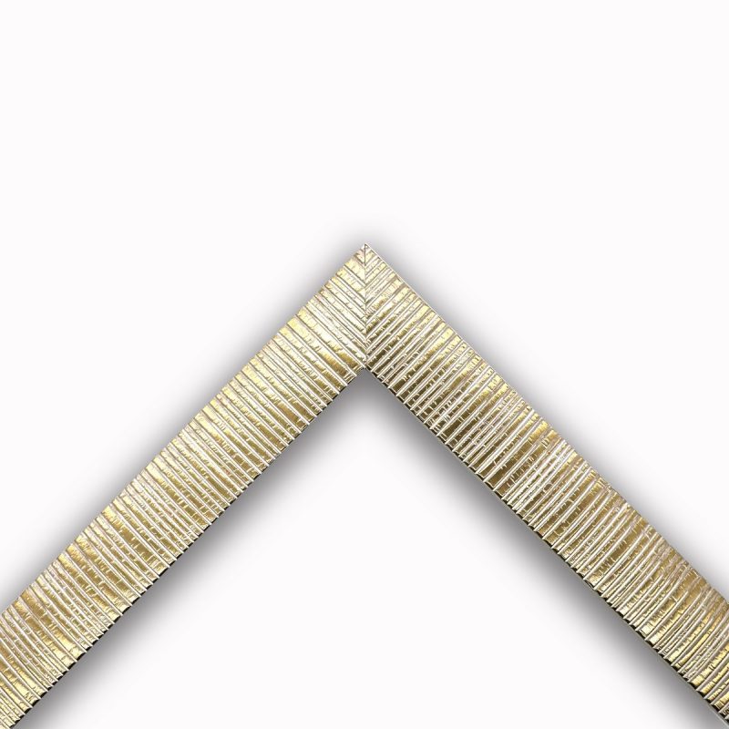 White-gold  embossed texture films mouldings  art. 427STA39ORO