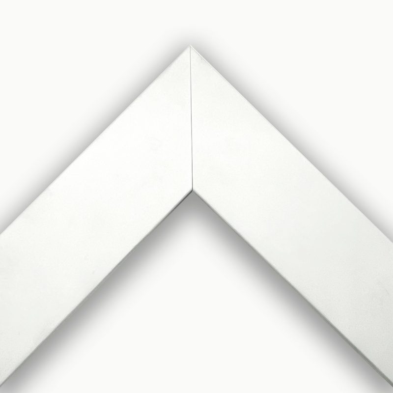Cornice piatta  laccato opaco anilina bianco  art. 4520A39OP