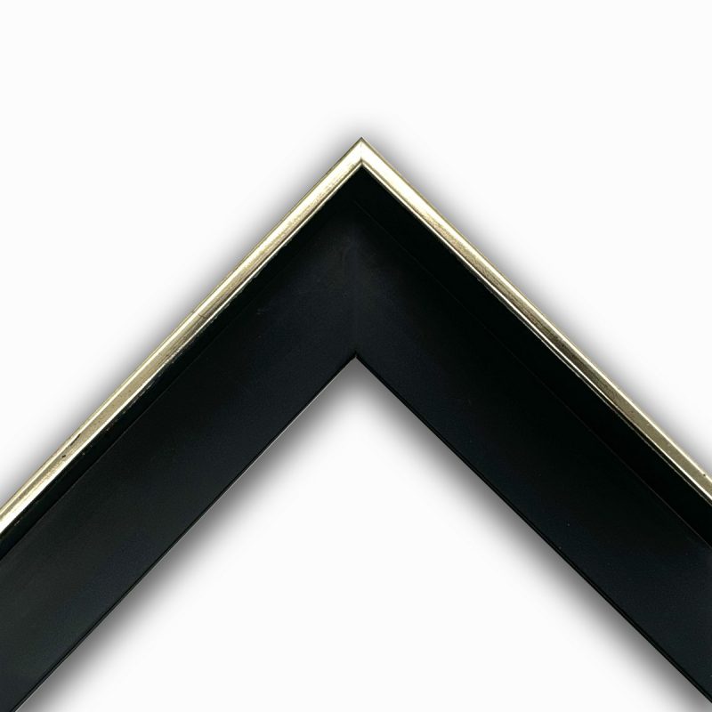 Gold-black  films matte lacquered 'L' shape  art. 546F22DVPC