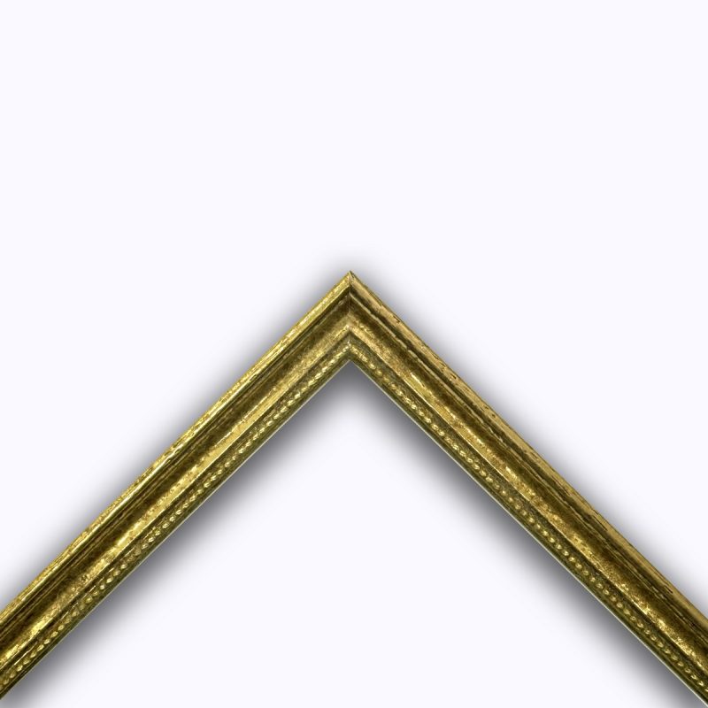 Cornice  oro macchina pastellato oro  art. 548ORO