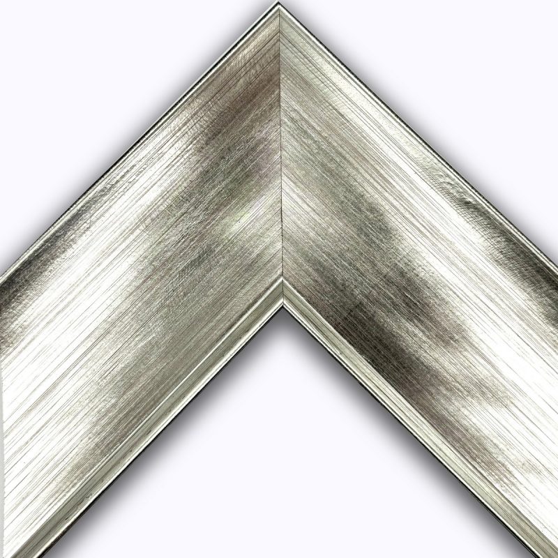 Cornice  pellicola lavorata argento  art. 568M613