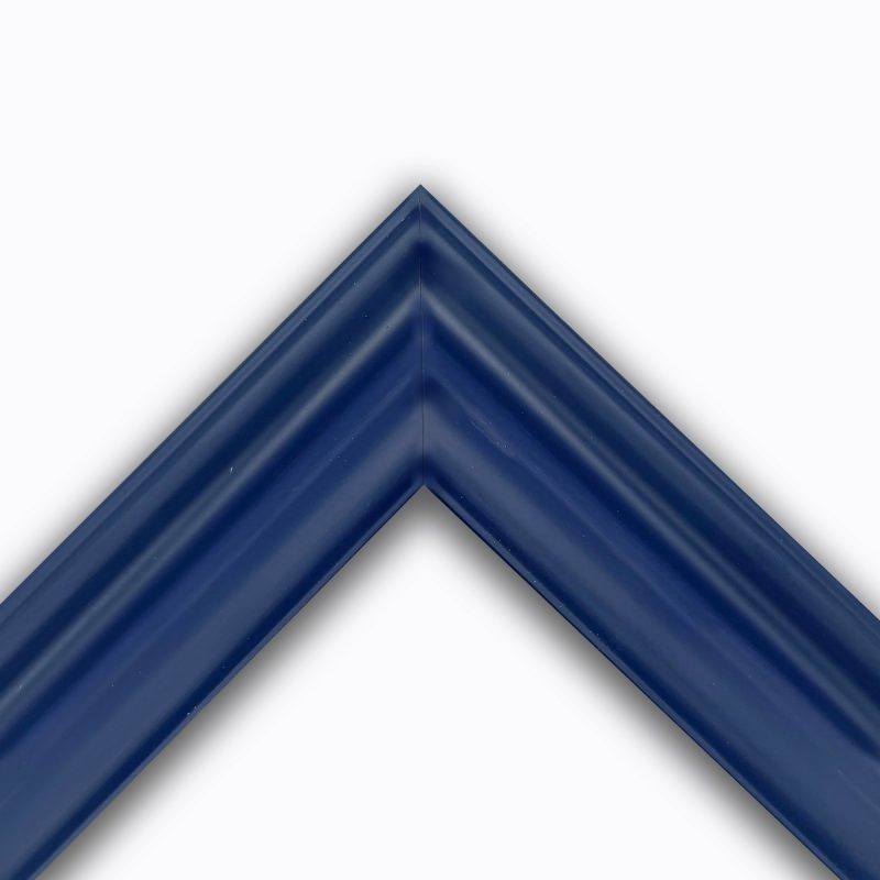 Cornice da tela  laccato opaco  blu  art. 651F15OP