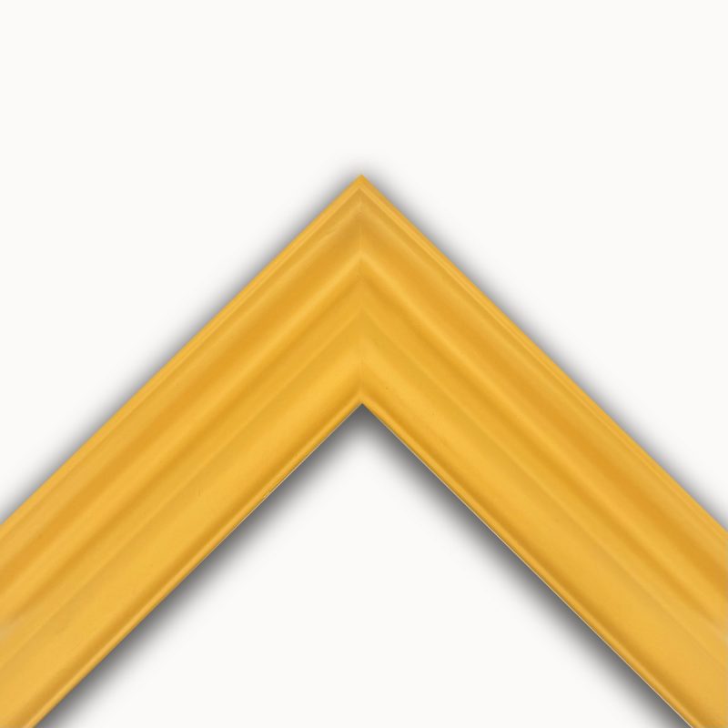 Cornice da tela  laccato opaco  giallo  art. 651F3OP