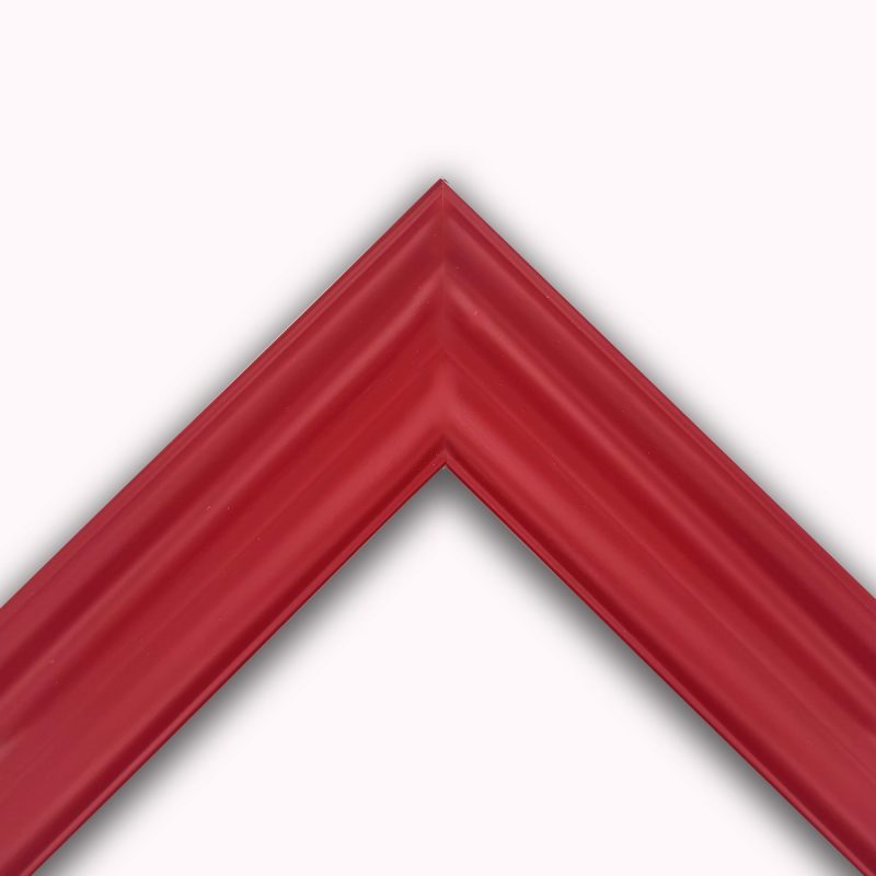 Cornice da tela  laccato opaco  rosso chiaro  art. 651F8OP