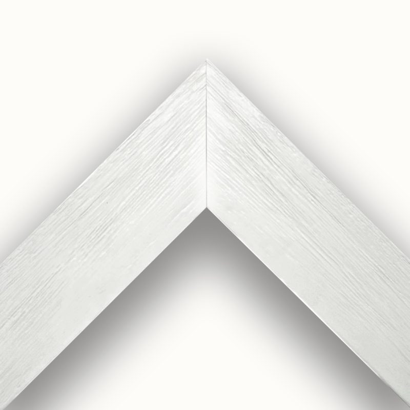 Cornice da tela  graffiata  bianco  art. 93R3MAB050GR