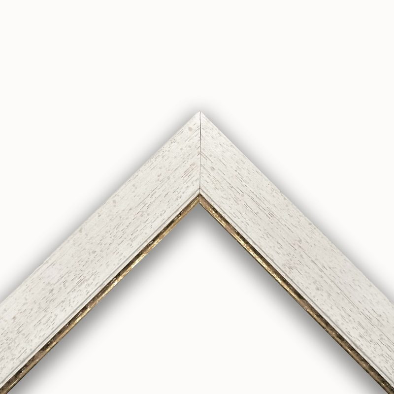 Cornice  passepartout filo oro bianco-oro  art. PASS35A00392